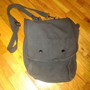 Black military bag